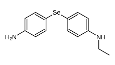 N-ethyl-4,4'-diamino-1,1'-selenobisbenzene Structure