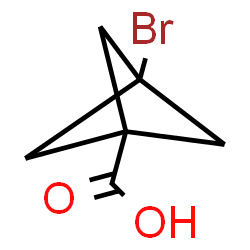 3-Bromobicyclo[1.1.1]pentane-1-carboxylic acid Structure