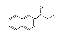 (R)-2-(ethylsulfinyl)naphthalene结构式