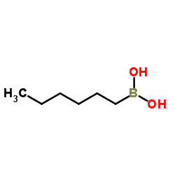 Hexylboronic acid structure