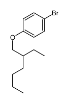 1-溴-4-((2-乙基己基)氧基)苯结构式
