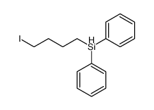 4-Iodobutyldiphenylsilane结构式