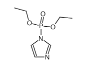 1-(Diethoxyphosphinyl)imidazole Structure