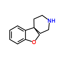 2H-螺[苯并呋喃-3,4'-哌啶]结构式