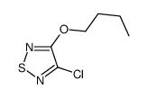 3-butoxy-4-chloro-1,2,5-thiadiazole结构式
