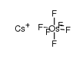 cesium hexafluoroosmate(V) Structure