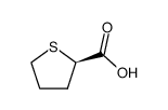 (R)-tetrahydrothiophene carboxylic acid结构式