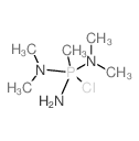 N-(amino-chloro-dimethylamino-methyl-phosphoranyl)-N-methyl-methanamine structure
