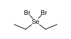 Diethylselenium dibromide Structure