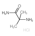 2-Amino-2-methylpropanamide hydrochloride structure