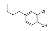 4-butyl-2-chlorophenol Structure