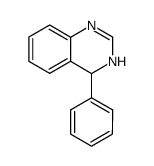 3,4-dihydro-4-phenylquinazoline结构式