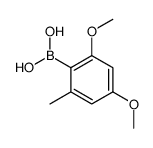 (2,4-dimethoxy-6-methylphenyl)boronic acid structure