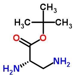 L-Alanine, 3-amino-, 1,1-dimethylethyl ester (9CI)结构式
