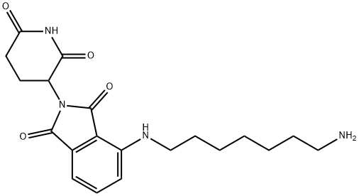 4-[(7-Aminoheptyl)amino]-2-(2,6-dioxopiperidin-3-yl)isoindoline-1,3-dione HCl Structure