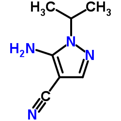 5-Amino-1-isopropyl-1H-pyrazole-4-carbonitrile picture
