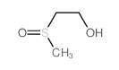 2-methylsulfinylethanol structure