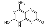 2,7(1H,8H)-Pteridinedione,4-amino-(7CI,9CI)结构式