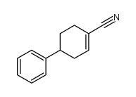 4-4-苯基环己基-1-烯-1-甲腈结构式