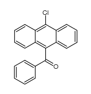 9-benzoyl-10-chloroanthracene结构式