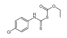 ethyl (4-chlorophenyl)carbamothioylsulfanylformate结构式