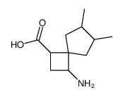 Spiro[3.4]octane-1-carboxylic acid, 3-amino-6,7-dimethyl- (9CI)结构式