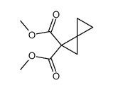 dimethyl spiropentane-1,1-dicarboxylate结构式