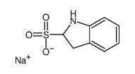 吲哚啉-2-磺酸钠结构式