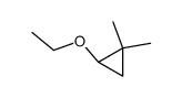 CYCLOPROPANE, 2-ETHOXY-1,1-DIMETHYL- Structure