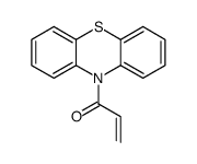 1-phenothiazin-10-ylprop-2-en-1-one结构式