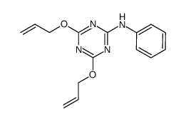 (bis-allyloxy-[1,3,5]triazin-2-yl)-phenyl-amine Structure