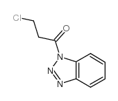 1-(benzotriazol-1-yl)-3-chloropropan-1-one Structure