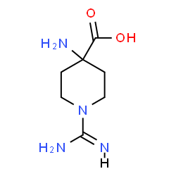 4-amino-1-guanylpiperidine-4-carboxylic acid picture