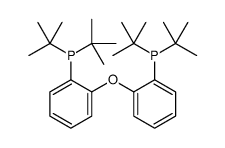 ditert-butyl-[2-(2-ditert-butylphosphanylphenoxy)phenyl]phosphane Structure