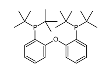 ditert-butyl-[2-(2-ditert-butylphosphanylphenoxy)phenyl]phosphane结构式