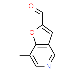 7-Iodofuro[3,2-c]pyridine-2-carbaldehyde Structure