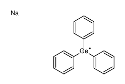 sodium,triphenylgermanium Structure