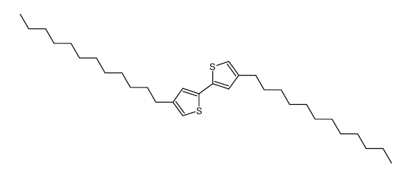 4,4'-didodecyl-2,2'-bithiophene Structure