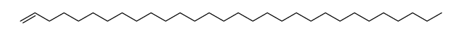 1-Triacontene, contains C26-54 homologs结构式