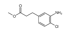 methyl 3-(3-amino-4-chlorophenyl)propanoate Structure