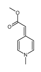(1,4-Dihydro-1-methylpyridin-4-ylidene)acetic acid methyl ester结构式