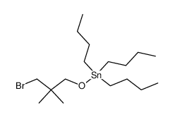 [3-Brom-2.2-dimethyl-propoxy-(1)]-tributyl-zinn Structure
