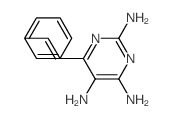 6-(2-Phenylethenyl)-2,4,5-pyrimidinetriamine结构式