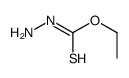 O-ethyl N-aminocarbamothioate Structure