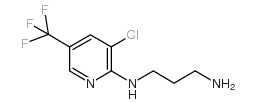 N-1-[3-CHLORO-5-(TRIFLUOROMETHYL)PYRIDIN-2-YL]PROPANE-1,3-DIAMINE Structure