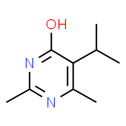 4(1H)-Pyrimidinone,2,6-dimethyl-5-(1-methylethyl)-(9CI)结构式