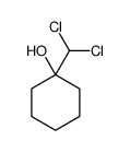 1-Dichloromethylcyclohexanol结构式