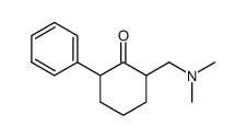 2-[(dimethylamino)methyl]-6-phenylcyclohexanone Structure