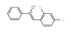 (2,4-dichlorophenyl)methylidene-oxido-phenyl-azanium structure