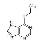 9H-Purine,6-(ethylthio)- structure